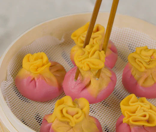 כופתאות צבעוניות טבעיות